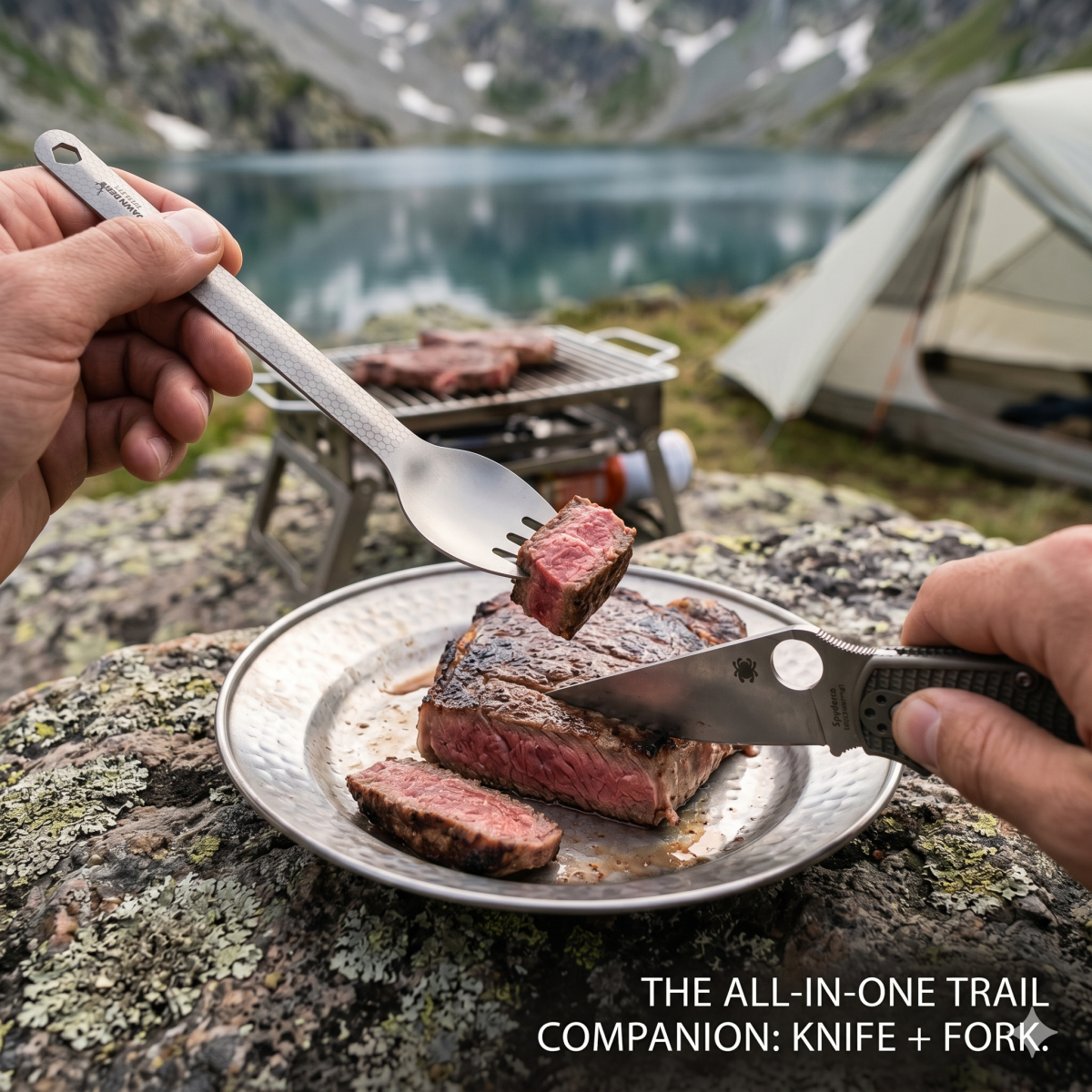 DAWN DEER Set di Utensili da C - Camping Cooking And Dining Set recensione e prezzo