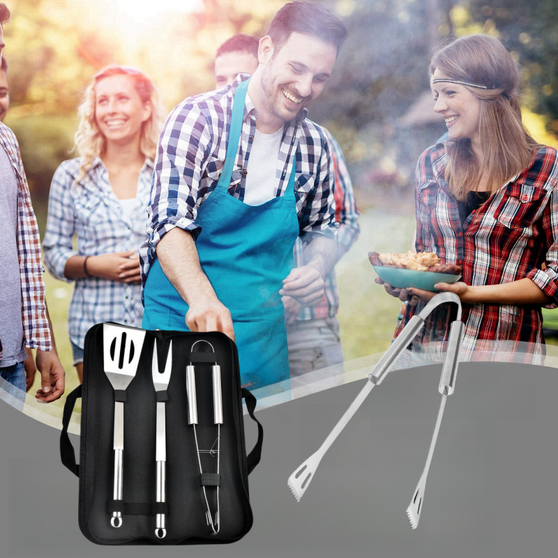 Set di strumenti per barbecue  - Camping Cooking And Dining Set recensione e prezzo