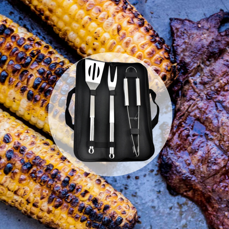 Set di strumenti per barbecue  - Camping Cooking And Dining Set recensione e prezzo