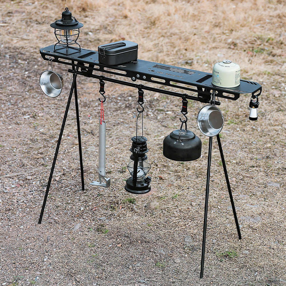Scaffale da campeggio pieghevo - Camping Hanging Cooking Pot recensione e prezzo